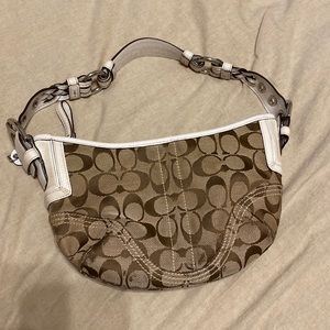 y2k coach shoulder bag